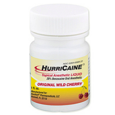 HURRICAINE TOPICAL ANESTHETIC LIQUID